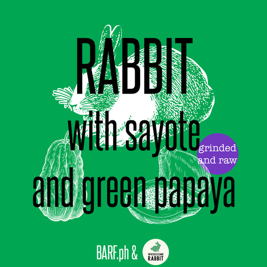 Rabbit with green papaya and sayote